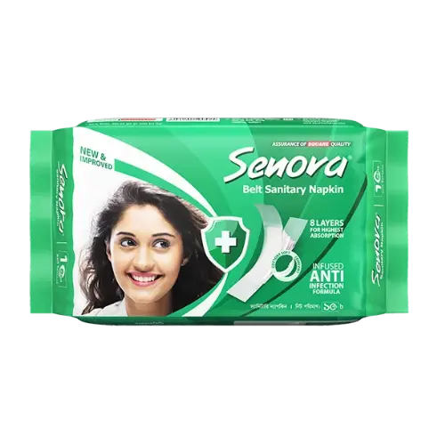 Senora Sanitary Napkin Regular Pack (Belt System)