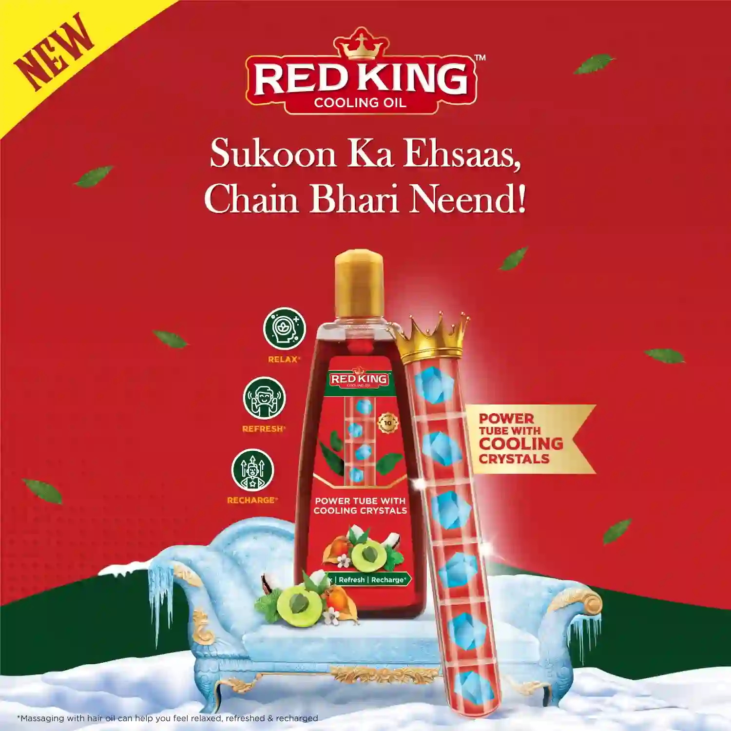 RED KING COOLING OIL -100ml - 6